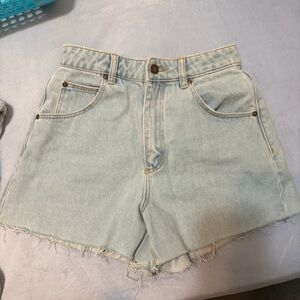 ROLLA'S Mirage high rise loose jean shorts